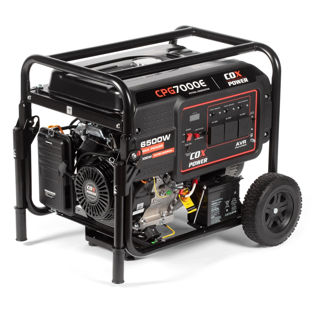 Cox Generator 6.0kw CPG7000E Recoil/E-Start