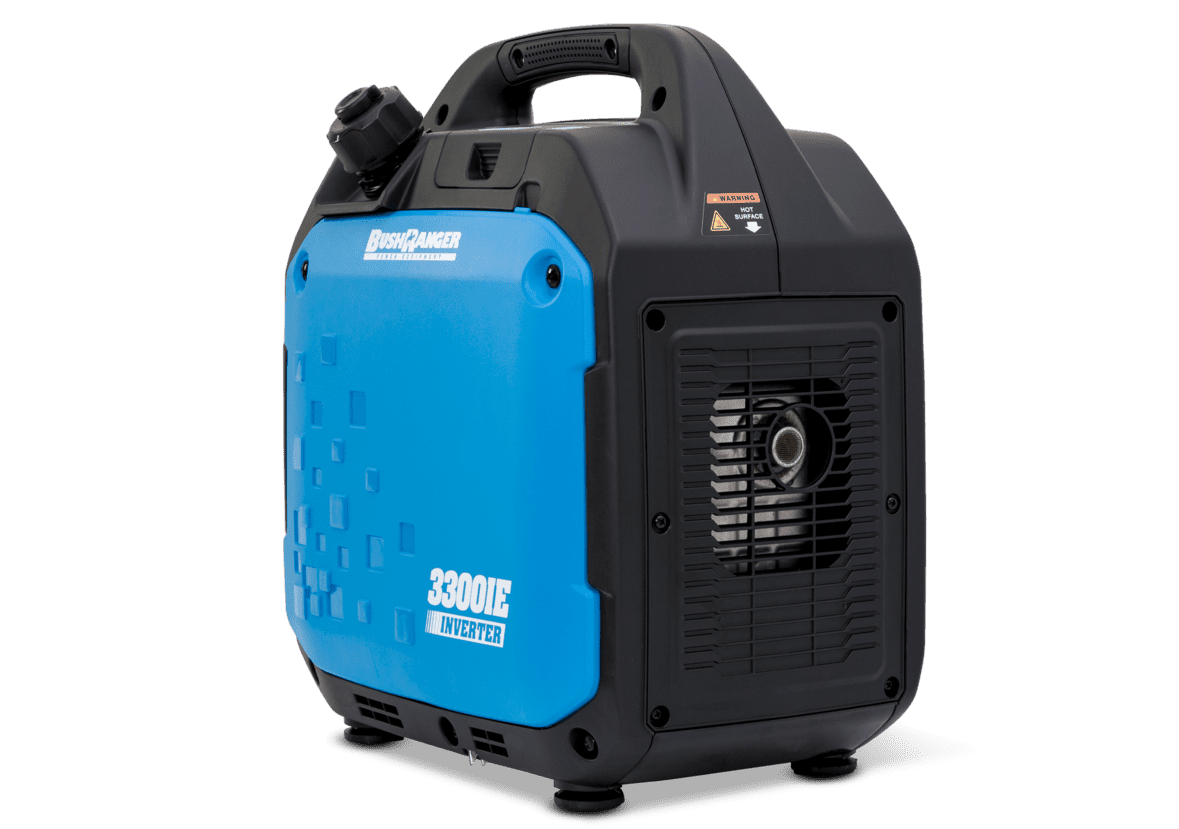 Bushranger 3300IE Inverter Cassette/Suitcase Style Generator w' Remote Electric Start