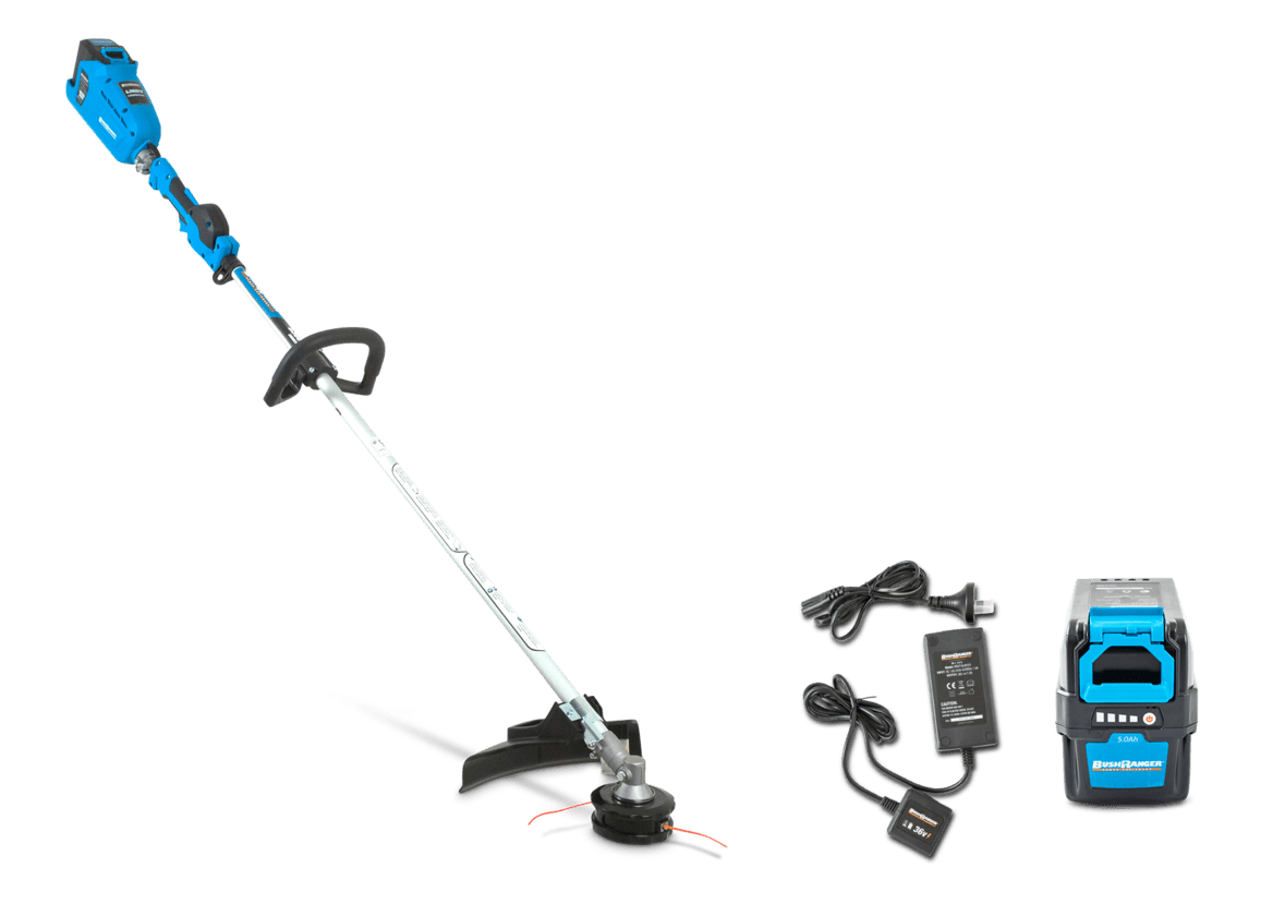 Bushranger L3601V 36V Commercial Line Trimmer - 5.0Ah Kit