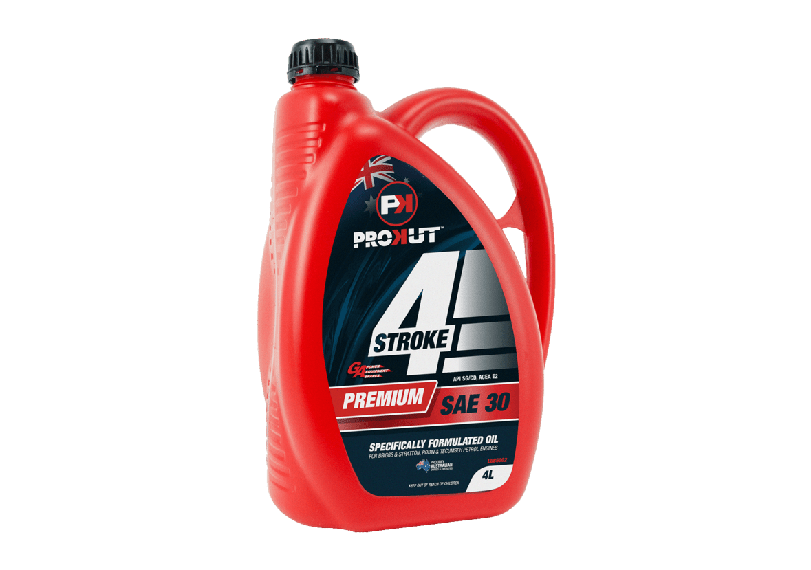 LUB6002: 4 Litre PROKUT™ Premium SAE 30, 4-Stroke Oil Bottle