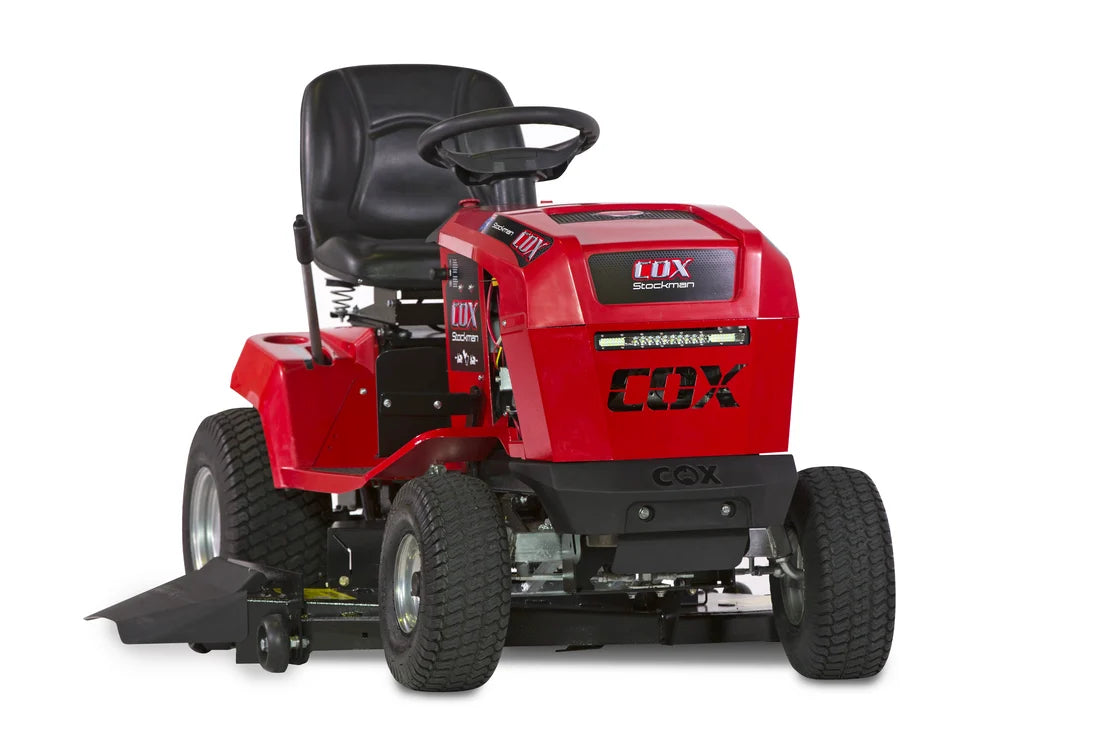 COX Stockman PLUS 40" 18hp Cox V-Twin Fab Lock-Diff Ride-On Mower