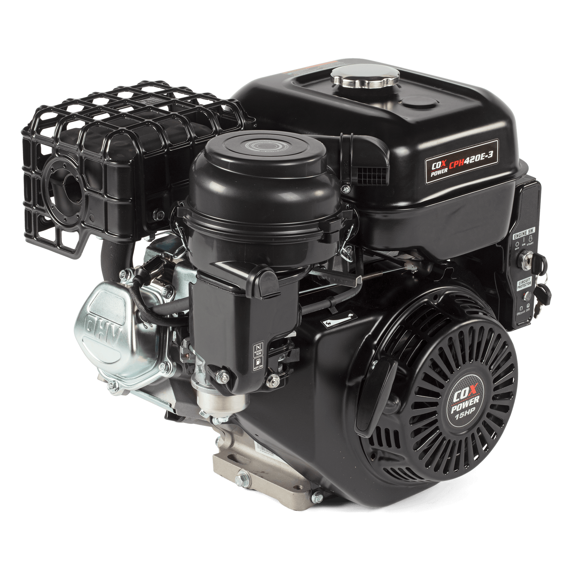 420cc Horizontal - Recoil / E-Start - CPH420-3