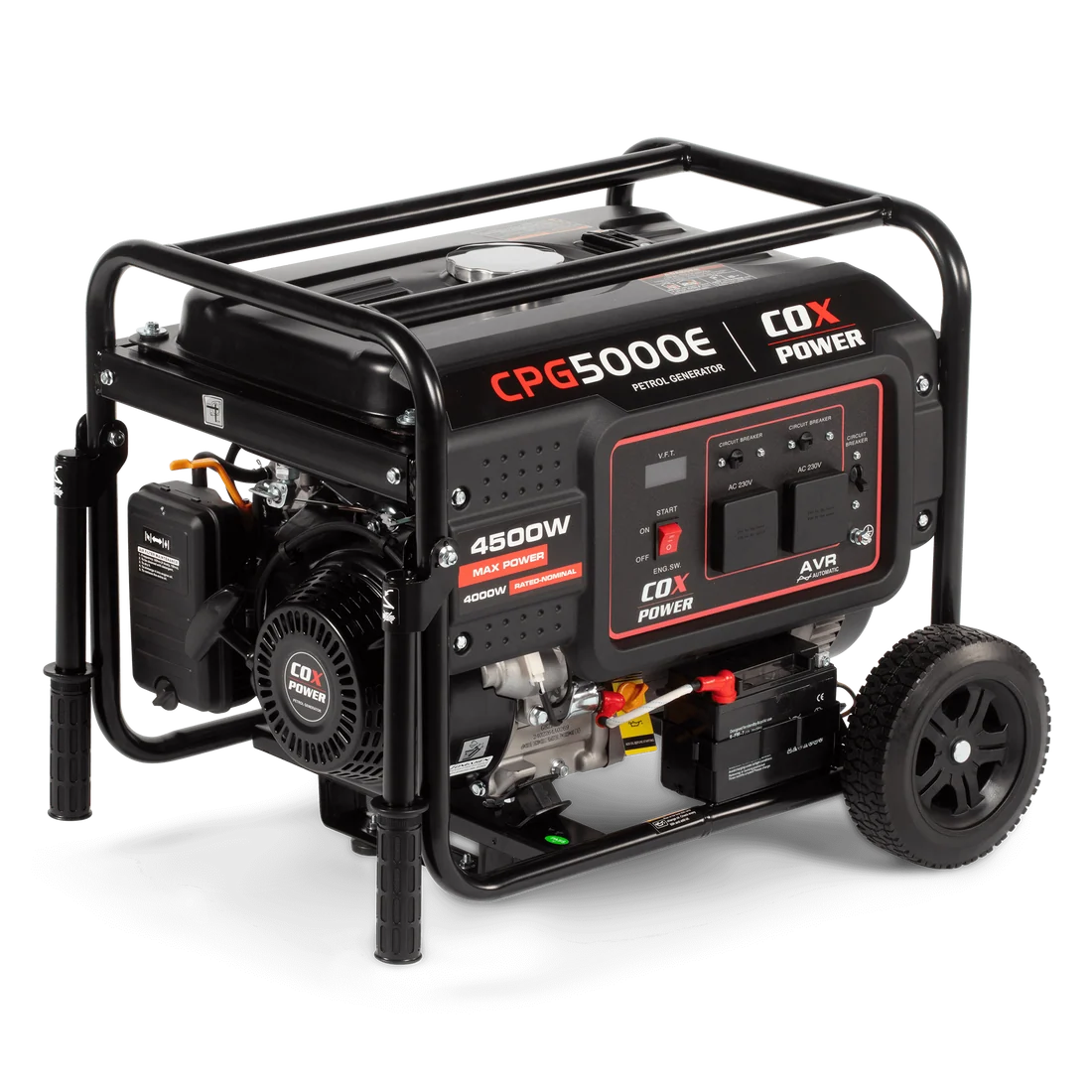 Cox Generator 4.0kw CPG5000E Recoil/E-Start