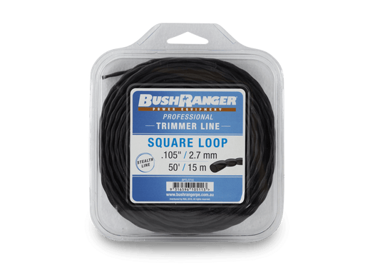 Bushranger Trimmer Line 2.7mm 15m Square Loop