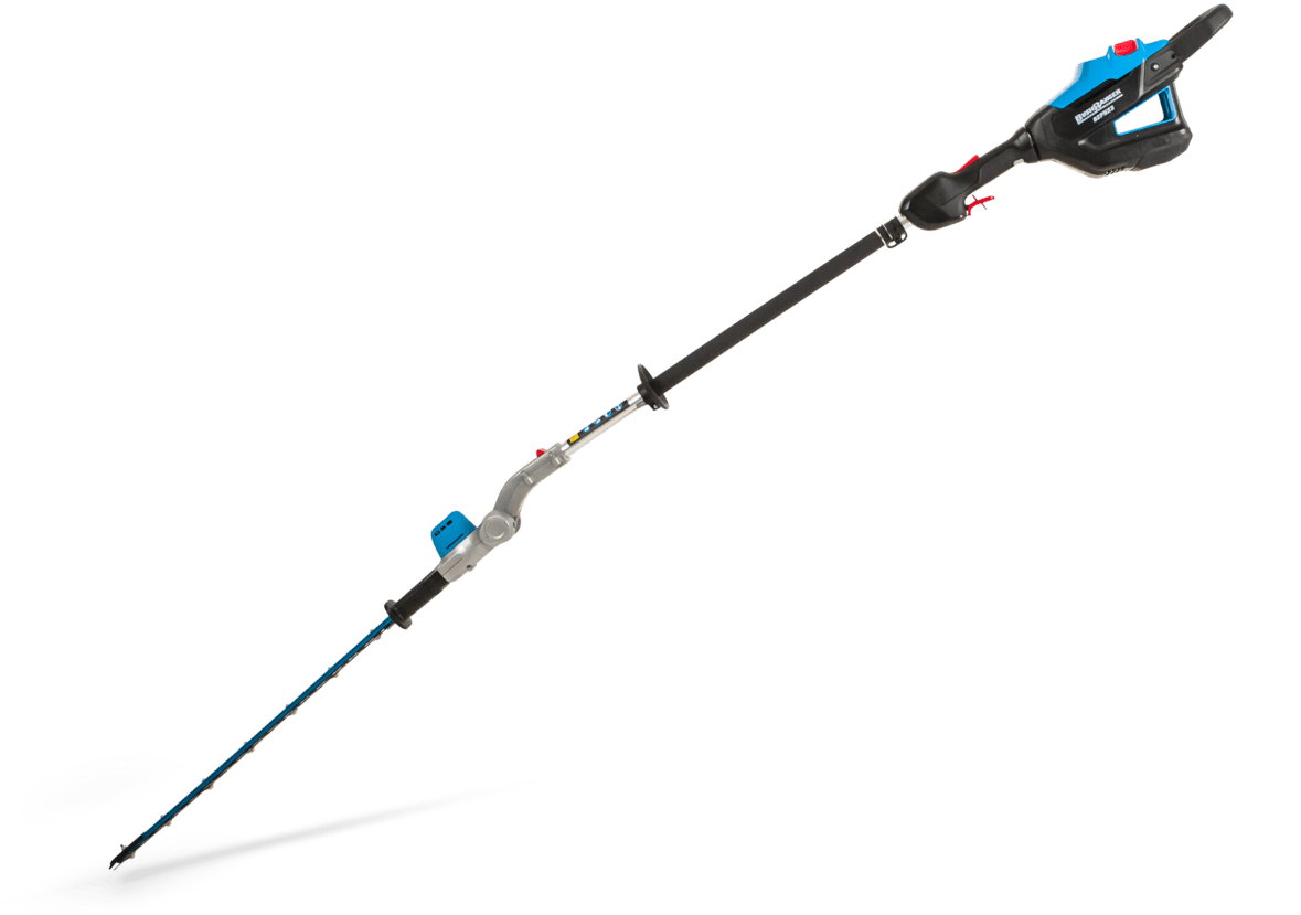 Bushranger 82v Short Pole Brushless Hedge Trimmer Articulated Head - Skin Only