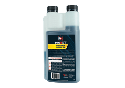 LUB6005S: 1 Litre PROKUT™ Semi-Synthetic Ash Free 2-Stroke Oil - Chamber Pack Bottle