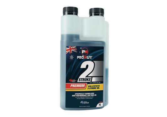 LUB6005S: 1 Litre PROKUT™ Semi-Synthetic Ash Free 2-Stroke Oil - Chamber Pack Bottle