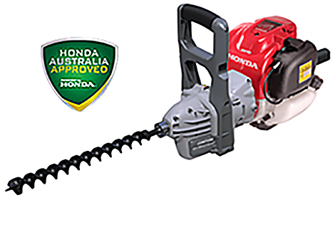 ATOM 960 PROFESSIONAL DRILLMASTER HEAVY DUTY HONDA POWERED 4-STROKE ENGINE DRILL