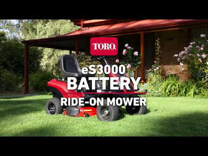 Toro ES 3000SD 30" Battery Powered Ride-On Mower