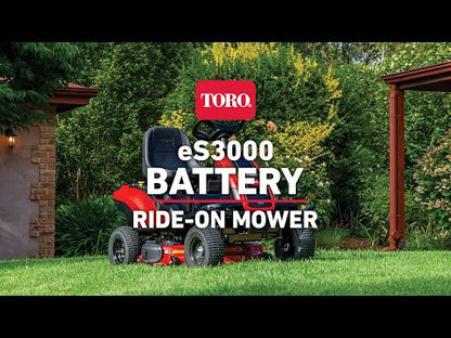 Toro ES 3000SD 30" Battery Powered Ride-On Mower