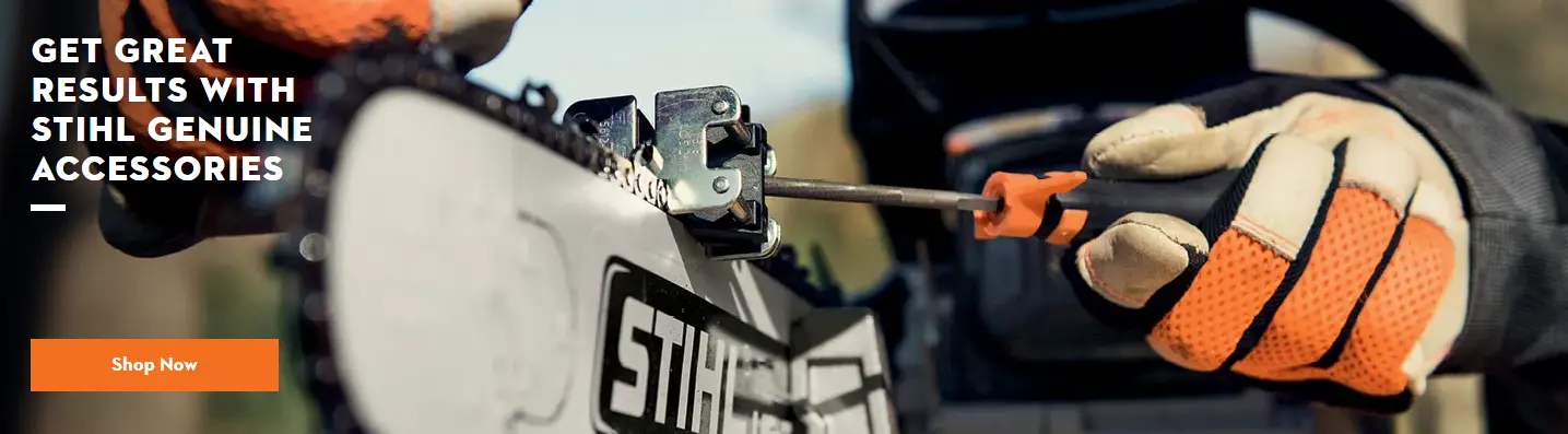 Stihl accessories banner